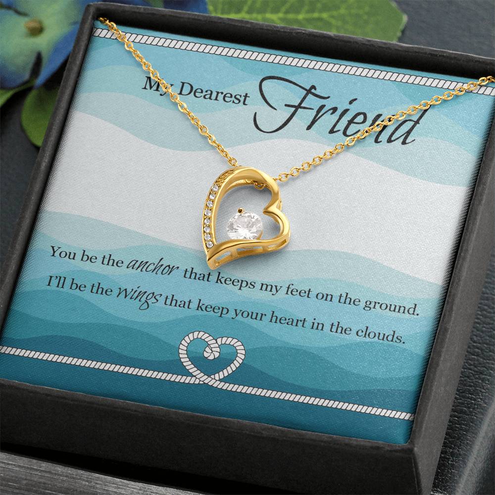 My Dearest Friend | I'll Be The Wings | Eternal Love Necklace