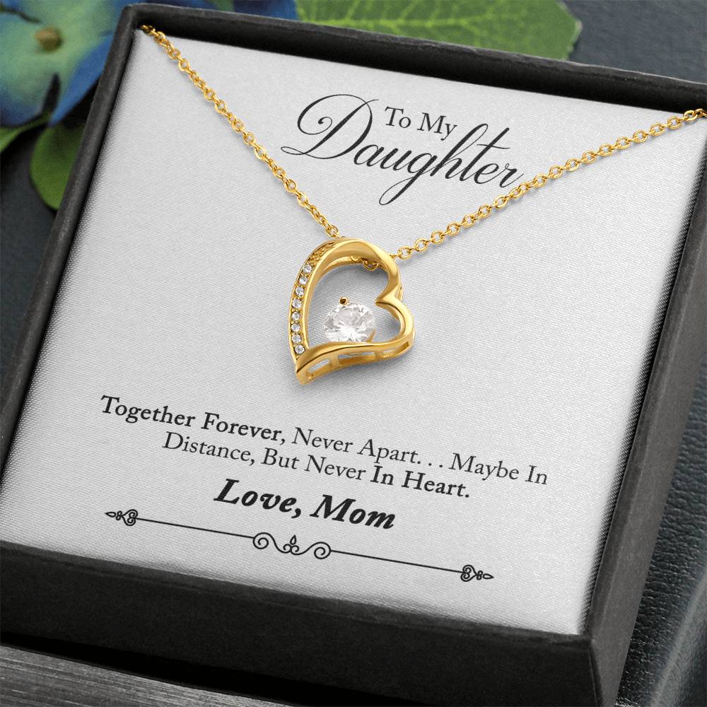To My Daughter | Together Forever | Eternal Love Necklace