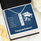 Graduation | Wishing You A New World | Birthstone Necklace