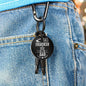 #1 TRUCKER DAD - Engraved Screwdriver Keychain - Celeste Jewel