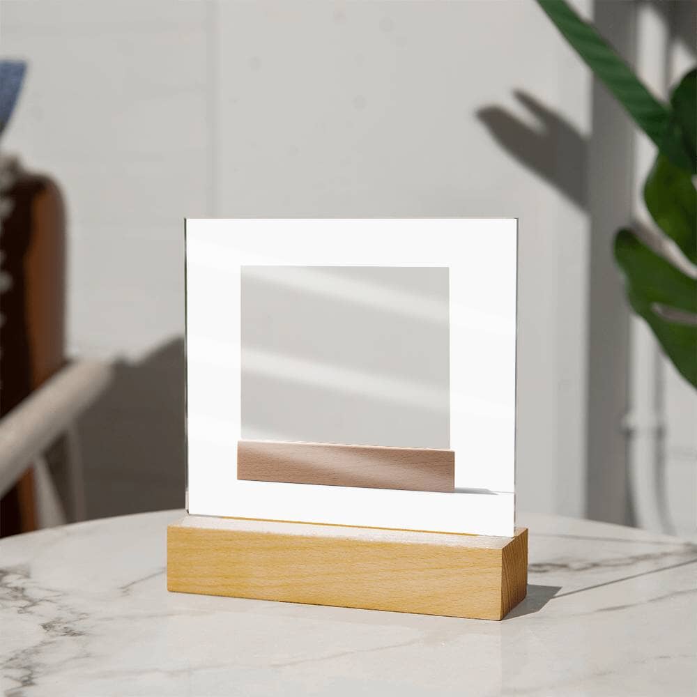 - Acrylic Square Plaque - Celeste Jewel