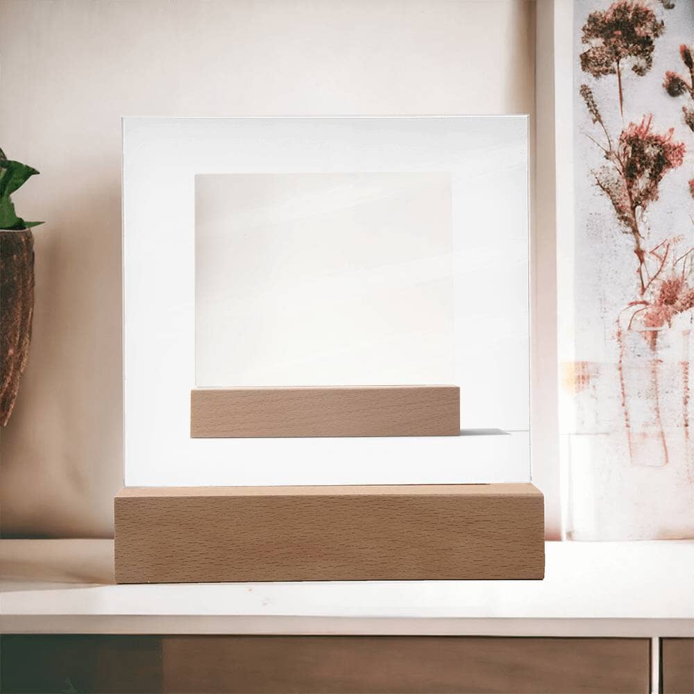 - Acrylic Square Plaque - Celeste Jewel