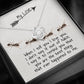 Ants - My Love - Knot Necklace - Celeste Jewel