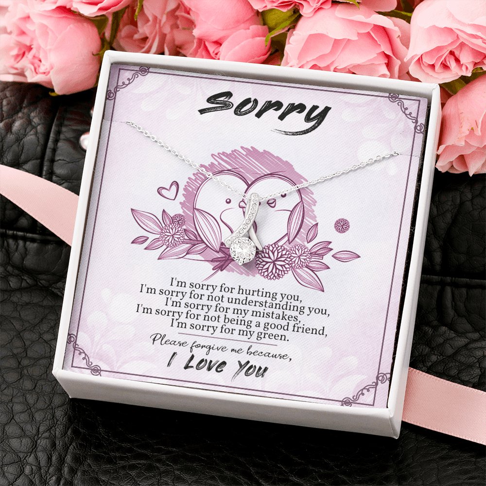 Apology Gift For Her - I'm Sorry - Sparkling Radiance Necklace - Celeste Jewel