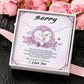 Apology Gift For Her - I'm Sorry - Sparkling Radiance Necklace - Celeste Jewel