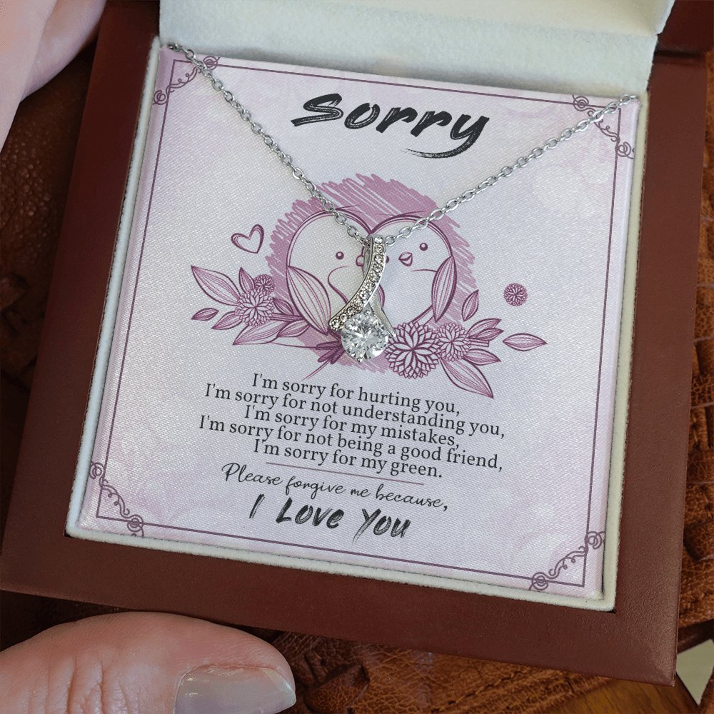 Apology Gift For Her - I'm Sorry - Sparkling Radiance Necklace - Celeste Jewel