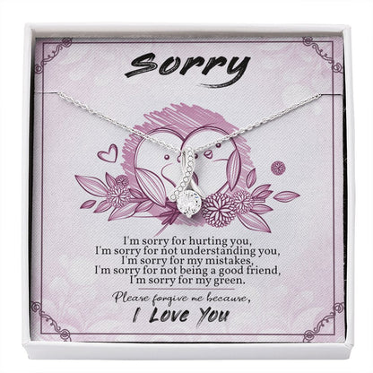 Apology Gift For Her - I'm Sorry - Sparkling Radiance Necklace - Celeste Jewel