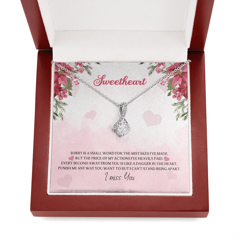 Apology Gift For Her - Like A Dagger - Sparkling Radiance Necklace - Celeste Jewel