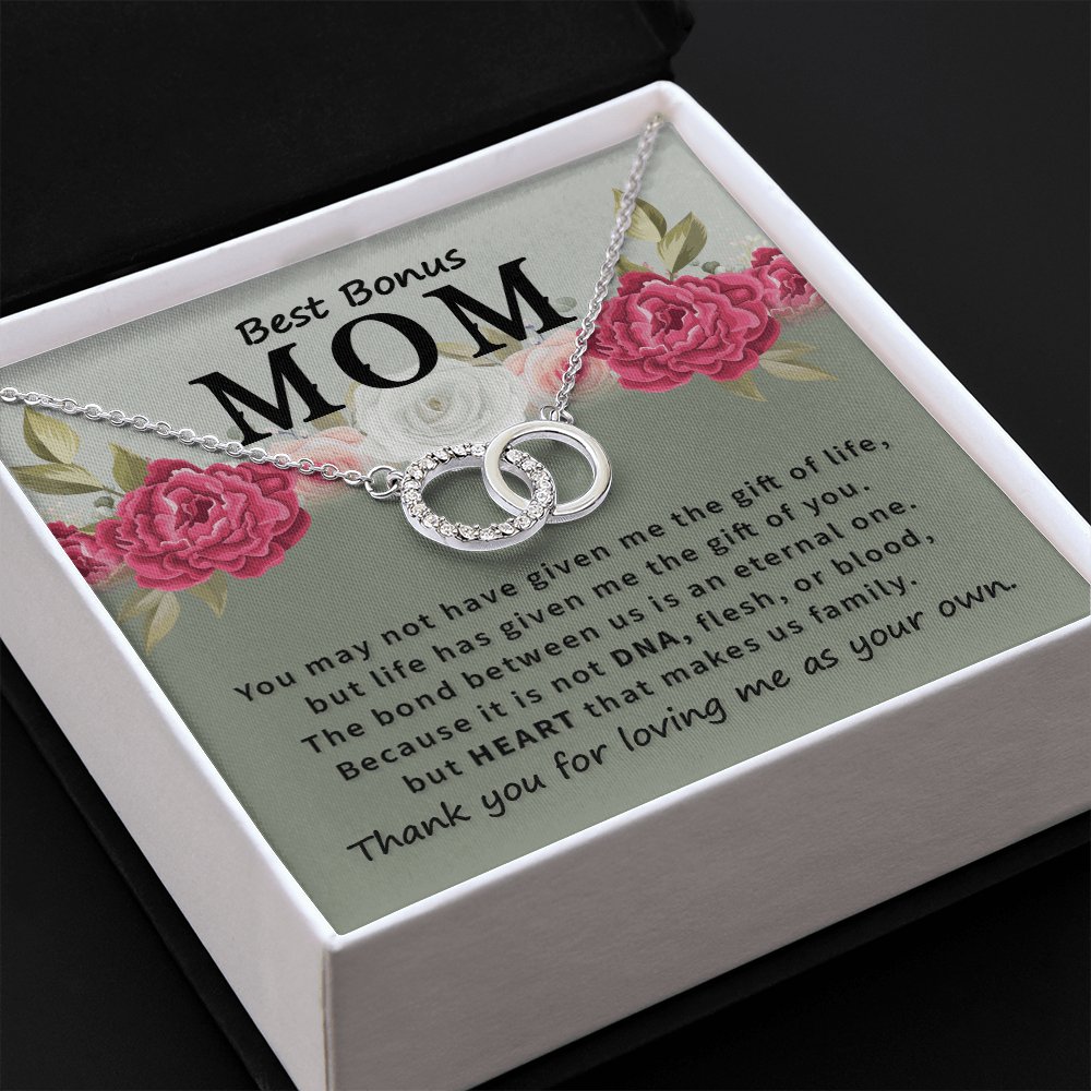 Best Bonus Mom Gift - You May Not Have - Perfect Pair Necklace - Celeste Jewel