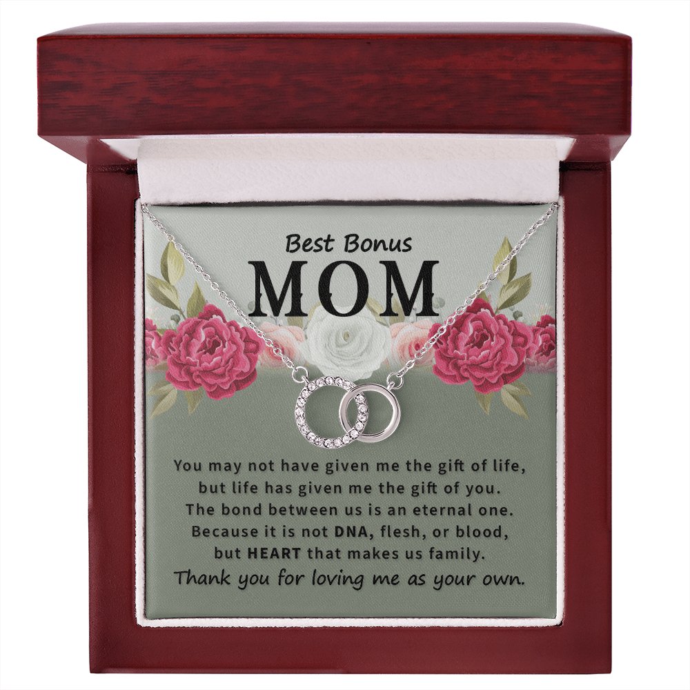 Best Bonus Mom Gift - You May Not Have - Perfect Pair Necklace - Celeste Jewel