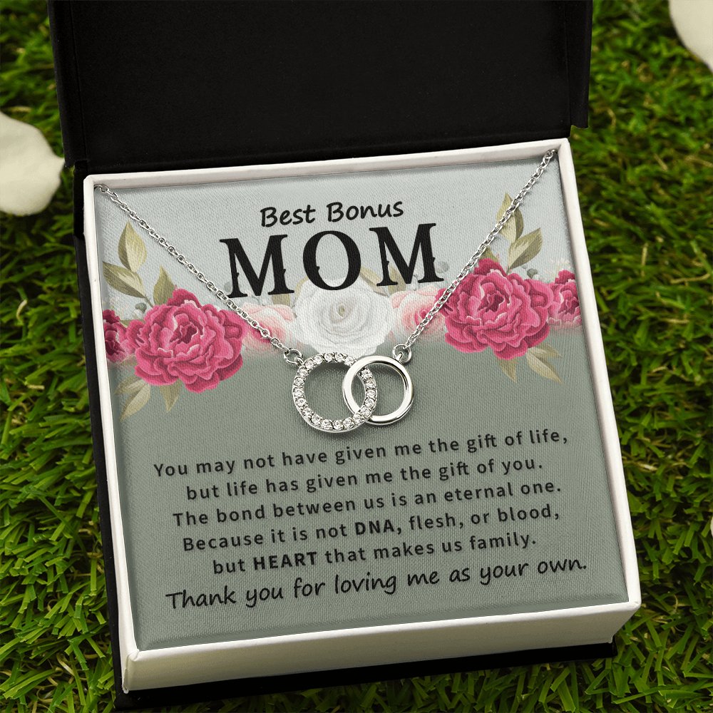 Best Bonus Mom Gift - You May Not Have - Perfect Pair Necklace - Celeste Jewel