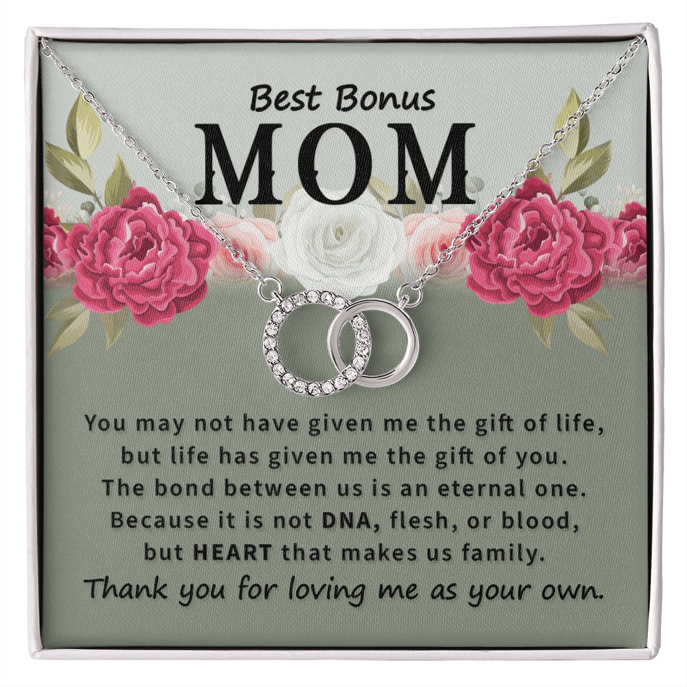 Best Bonus Mom Gift - You May Not Have - Perfect Pair Necklace - Celeste Jewel