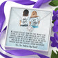 Best Friend - Sisters By Heart - Love Knot Necklace - Celeste Jewel
