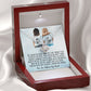 Best Friend - Sisters By Heart - Love Knot Necklace - Celeste Jewel