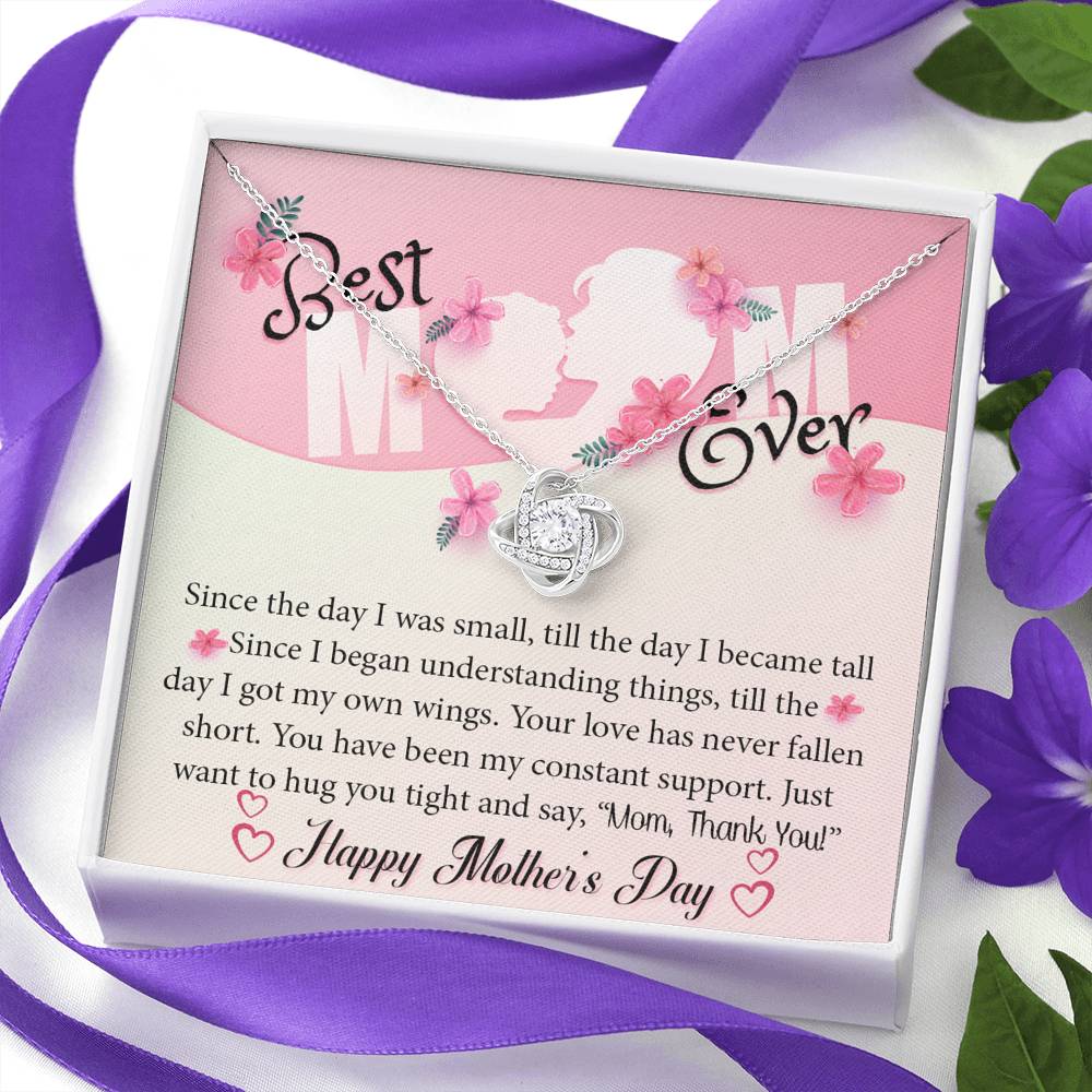 Best Mom Ever - Love Knot Necklace - Celeste Jewel
