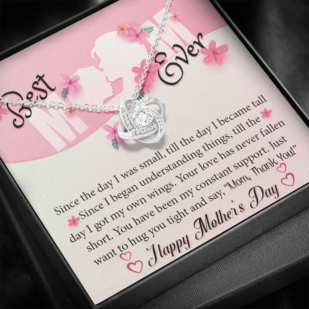 Best Mom Ever - Love Knot Necklace - Celeste Jewel