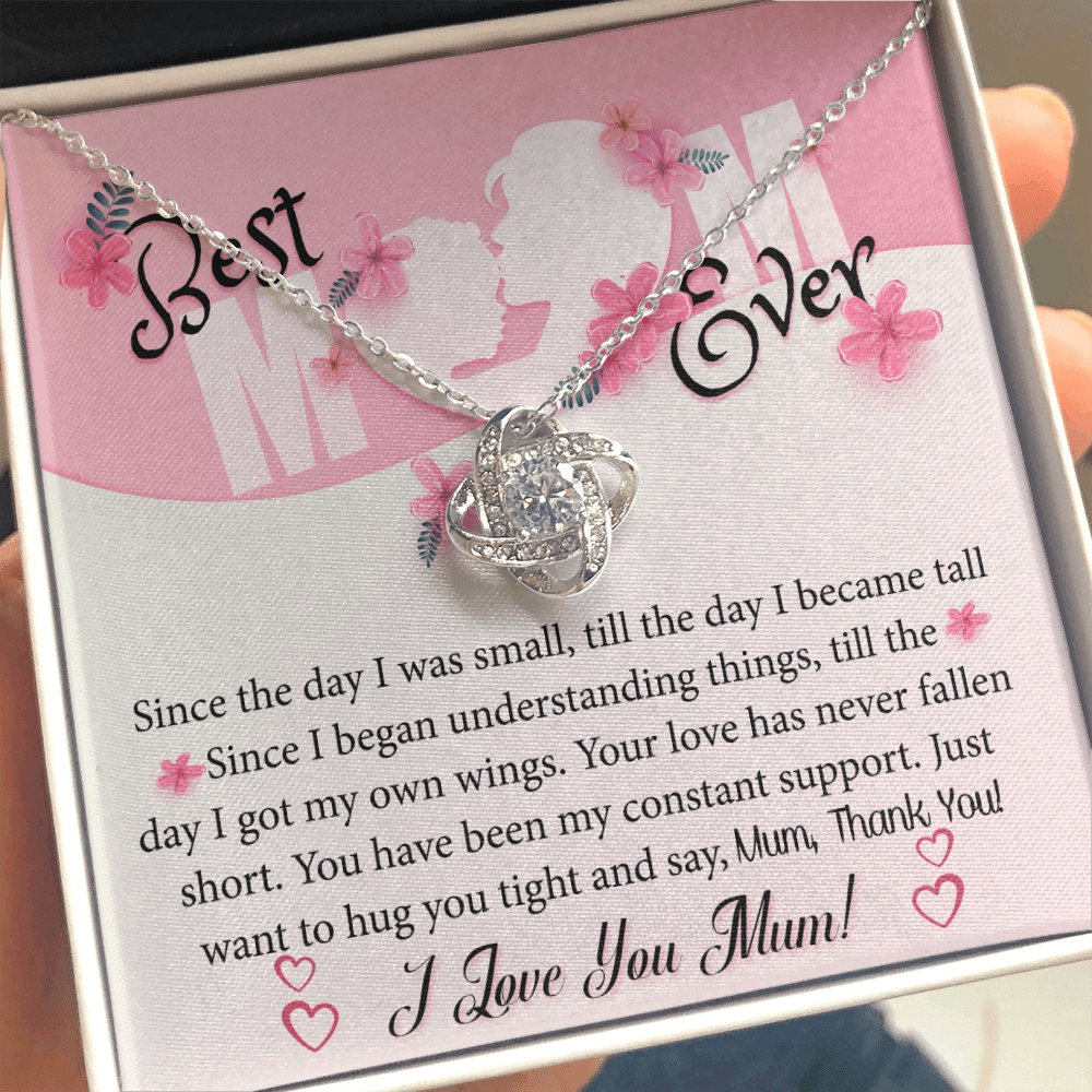 Best Mum Ever - Love Knot Necklace - Celeste Jewel