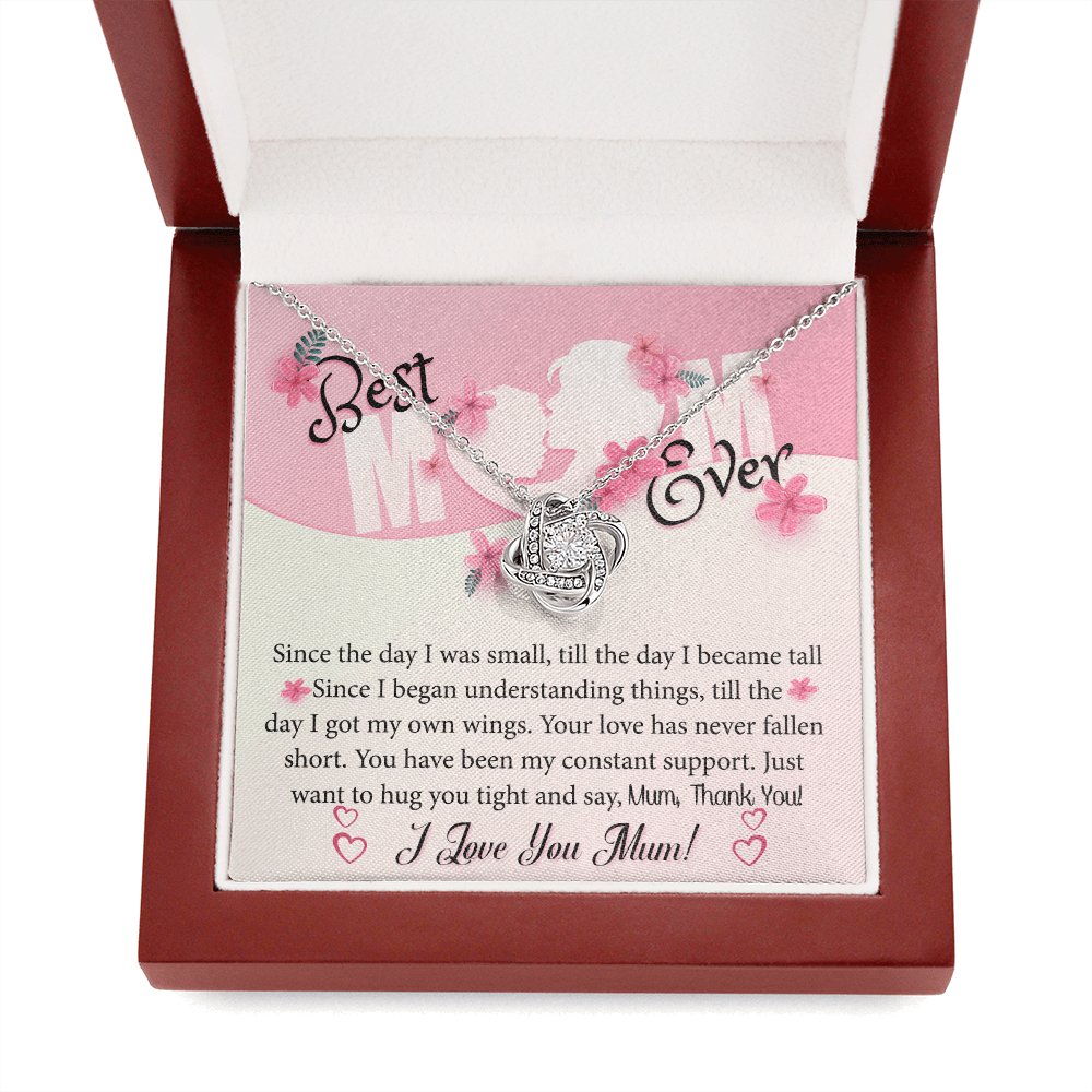 Best Mum Ever - Love Knot Necklace - Celeste Jewel