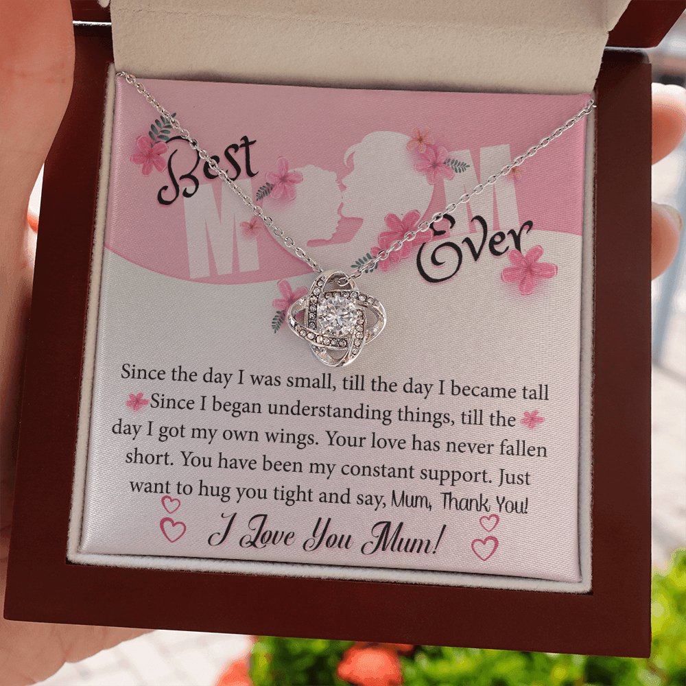 Best Mum Ever - Love Knot Necklace - Celeste Jewel