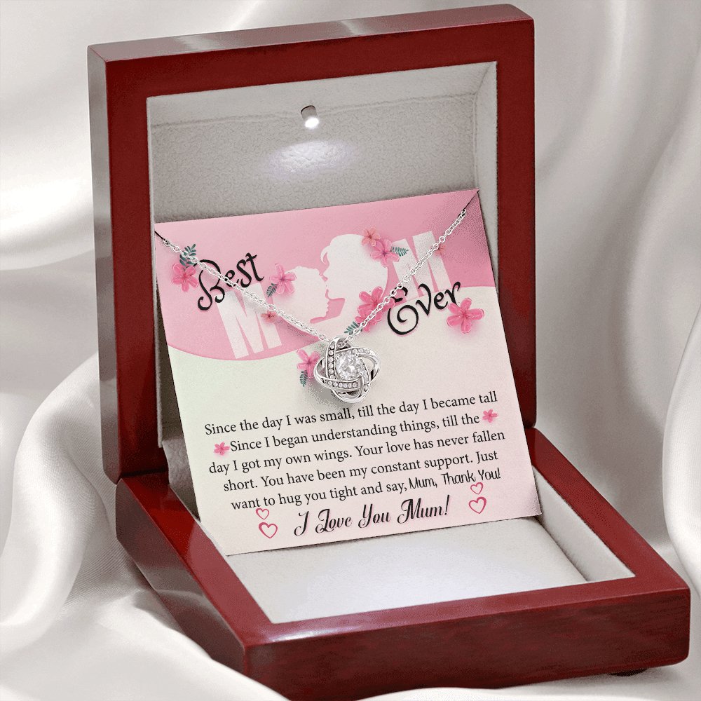 Best Mum Ever - Love Knot Necklace - Celeste Jewel