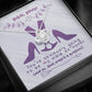 Bridesmaid - That Wasn't A Question - Love Knot Necklace - Celeste Jewel