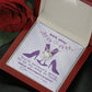 Bridesmaid - That Wasn't A Question - Love Knot Necklace - Celeste Jewel