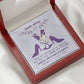 Bridesmaid - That Wasn't A Question - Love Knot Necklace - Celeste Jewel