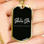 Camping - Dog Tag - Celeste Jewel
