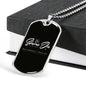 Camping - Dog Tag - Celeste Jewel