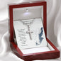 Confirmation - Trust in the Lord - Cross Necklace - Celeste Jewel
