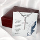 Confirmation - Trust in the Lord - Cross Necklace - Celeste Jewel