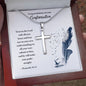 Confirmation - Trust in the Lord - Cross Necklace - Celeste Jewel