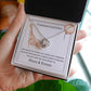 Congratulations - Hugs & Kisses - Love Knot Necklace - Celeste Jewel