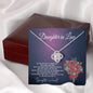 Daughter In Law Gift - Daughter In Heart - Love Knot Necklace - Celeste Jewel