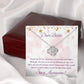 Dear Bestie - Stay Awesome - Love Knot Necklace - Celeste Jewel