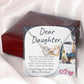 Dear Daughter - Merry Christmas - Interlocking Hearts Necklace - Celeste Jewel