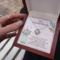 Dear Extended Family - Gift For Extended Family - Love Knot Necklace - Celeste Jewel