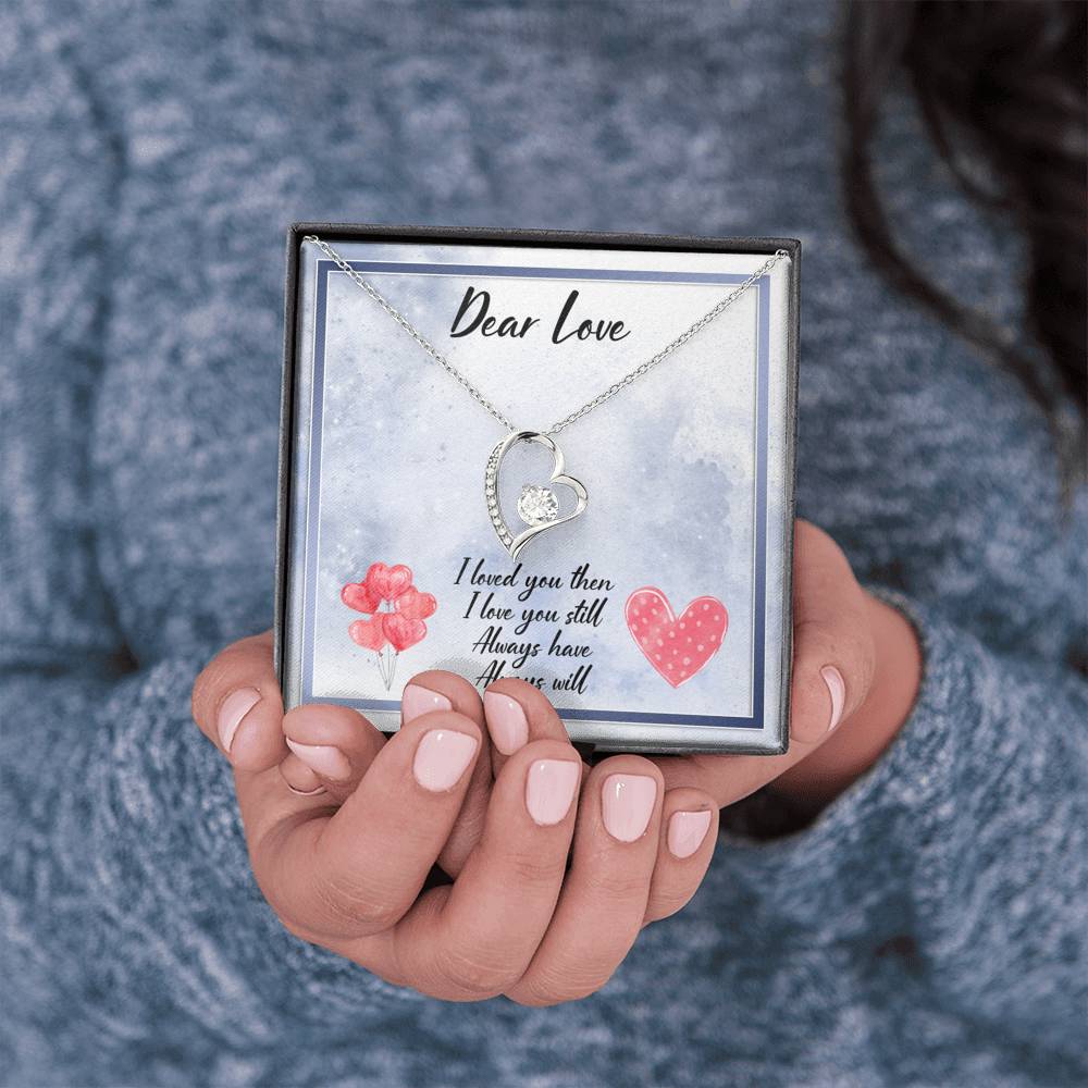 Dear Love - Always Have Always Will - Eternal Love Necklace - Celeste Jewel
