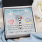 Dear Mom - Can't Wait To Meet You - Pea Pod Necklace - Celeste Jewel