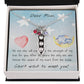 Dear Mom - Can't Wait To Meet You - Pea Pod Necklace - Celeste Jewel