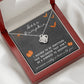 Dear Pumpkin - Something This Halloween - Love Knot Necklace - Celeste Jewel