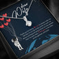 Dear Wife - Beyond The Stars - Sparkling Radiance Necklace - Celeste Jewel