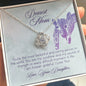 Dearest Mom - Personalized Giraffe Gift - Love Knot Necklace - Celeste Jewel