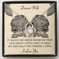 Dearest Wife - Gift For Pregnant Wife - Eternal Love Necklace - Celeste Jewel