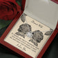 Dearest Wife - Half And Half - Love Knot Necklace - Celeste Jewel