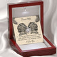 Dearest Wife - Half And Half - Love Knot Necklace - Celeste Jewel