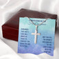 First Communion - Remember God’s Love - Cross Necklace - Celeste Jewel