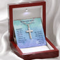 First Communion - Remember God’s Love - Cross Necklace - Celeste Jewel