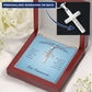First Communion - The Peace Of Jesus - Cross Necklace - Celeste Jewel