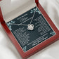 From Son To Mom On Wedding Day - Love Knot Necklace - Celeste Jewel